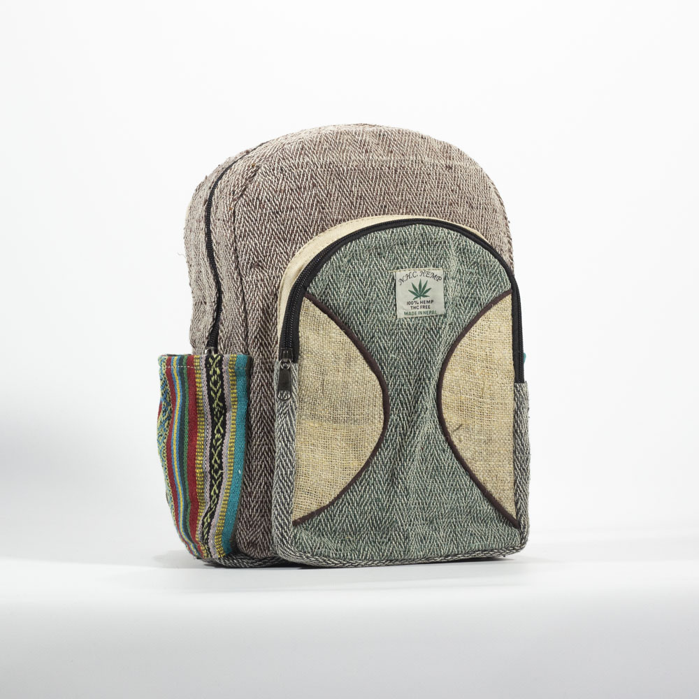 Medium Hemp Backpack 08