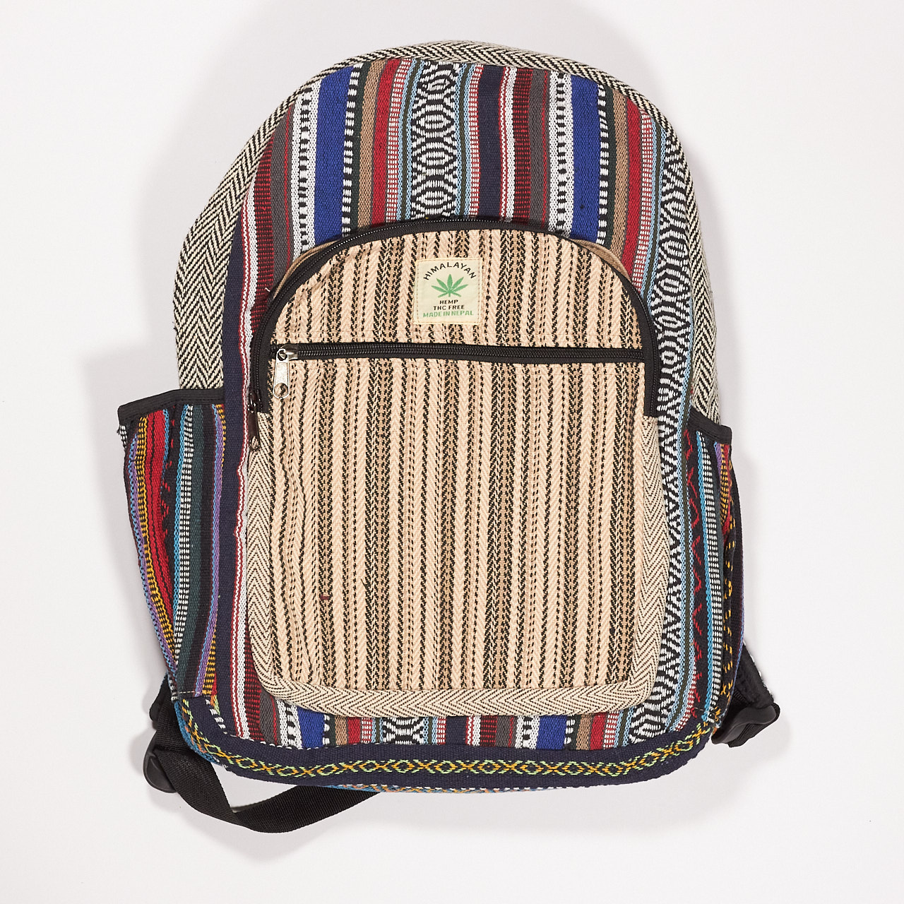 Large Hemp Backpack 123