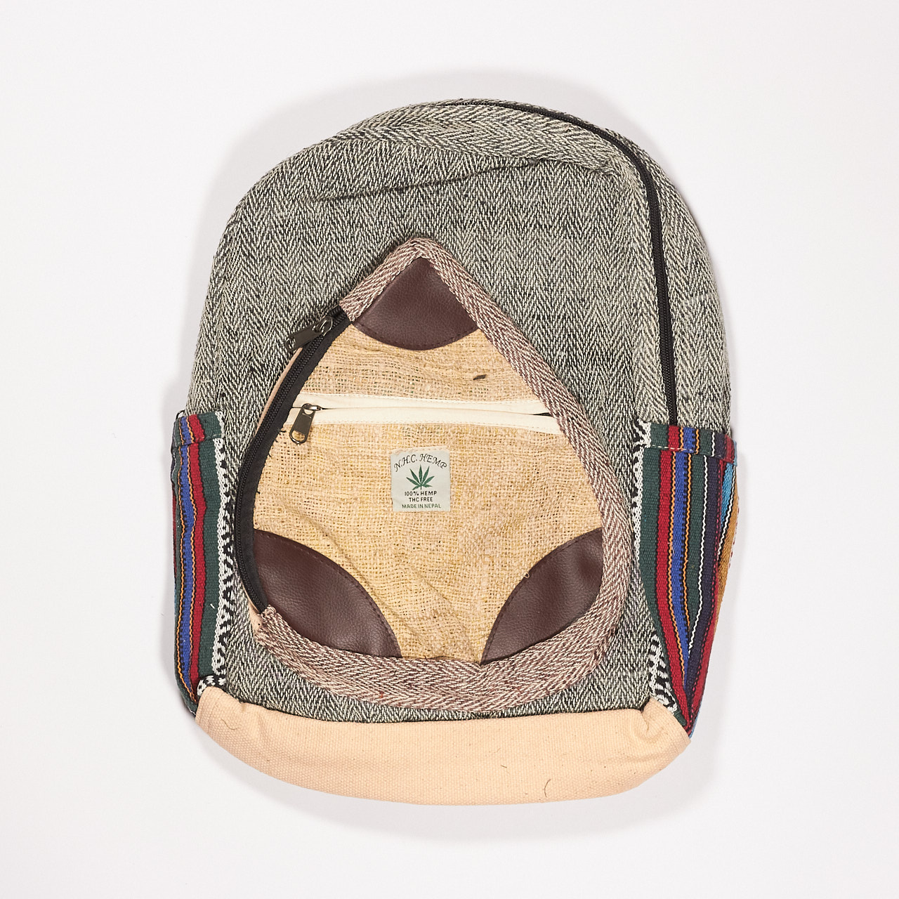 Large Hemp Backpack 142