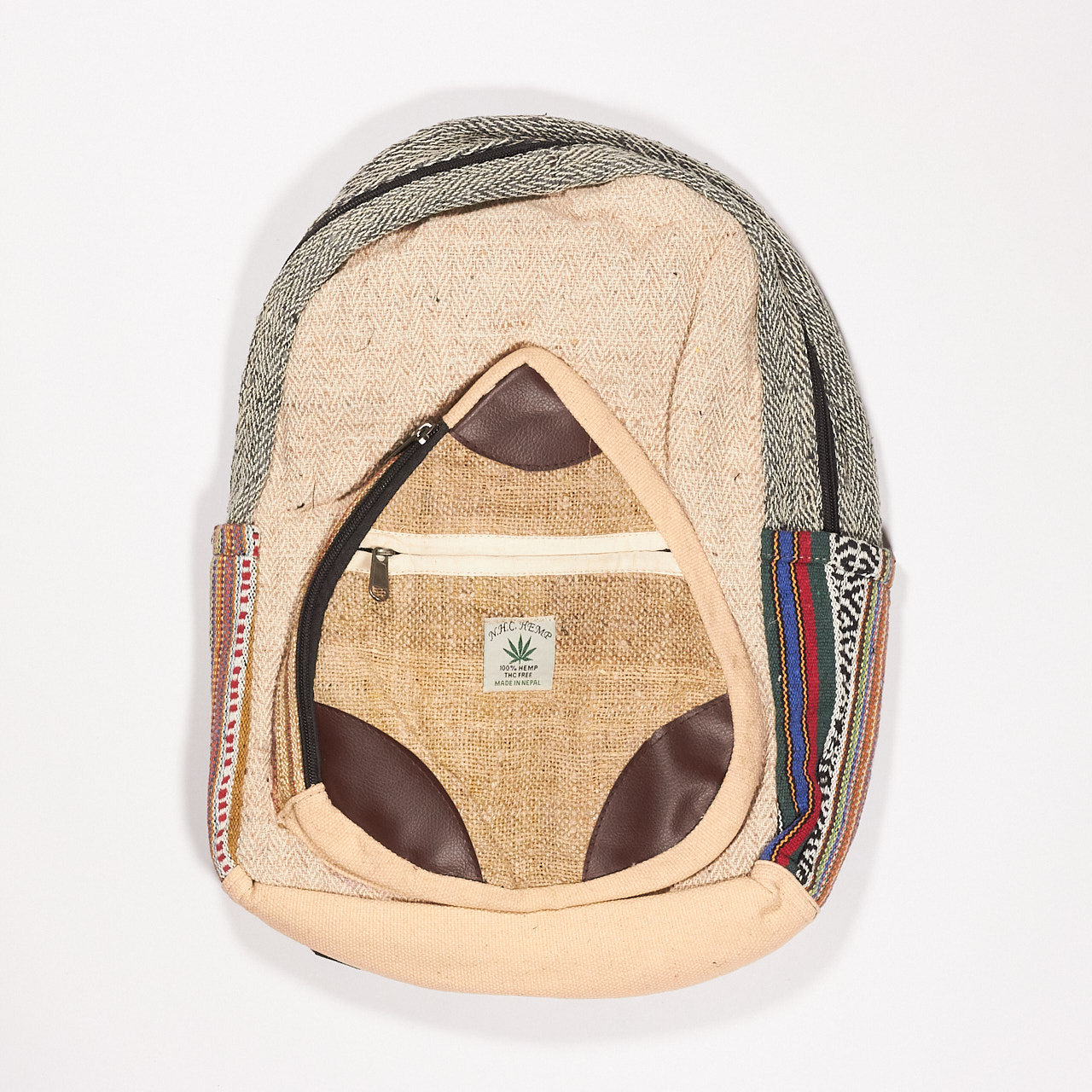 Large Hemp Backpack 143